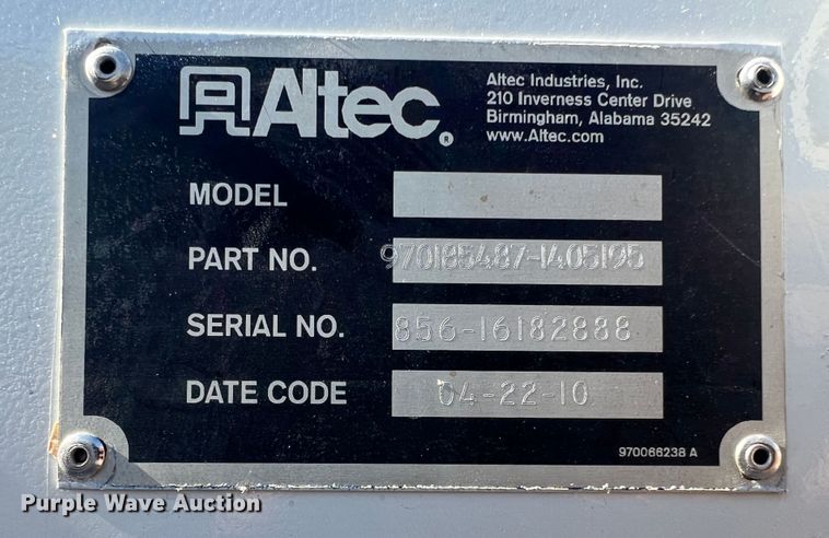 image for item JM9252 2011 International WorkStar 7300  bucket truck