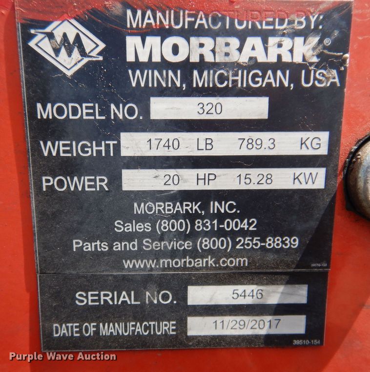 image for item JO9048 2017 Morbark 320  compact utility loader