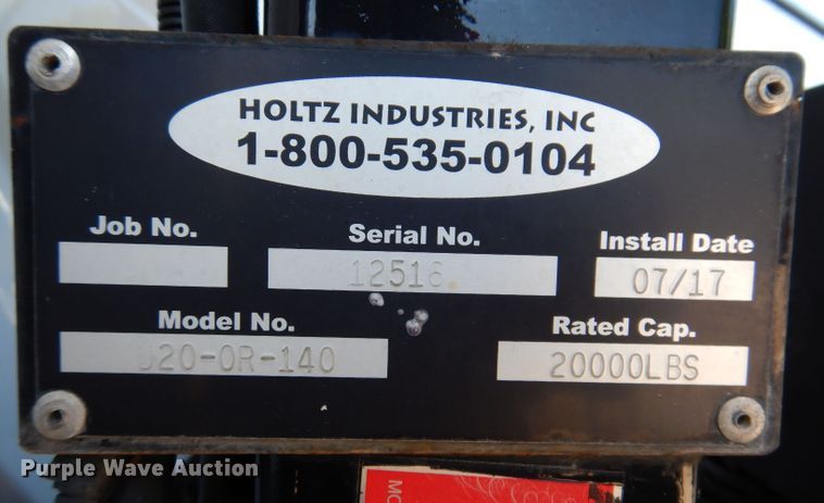 image for item JO9049 2014 International DuraStar 4300  roll-off container truck