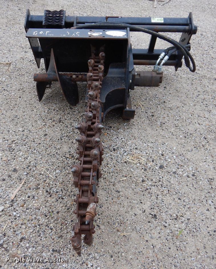 image for item JO9052 Skid steer trencher