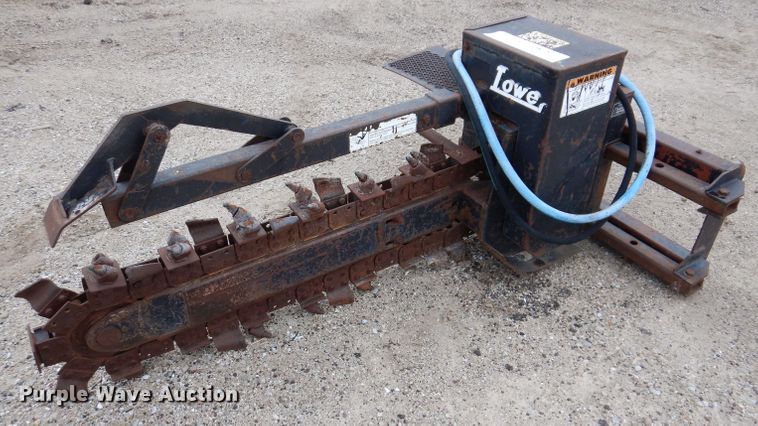 image for item JO9053 Lowe 30CS  skid steer trencher