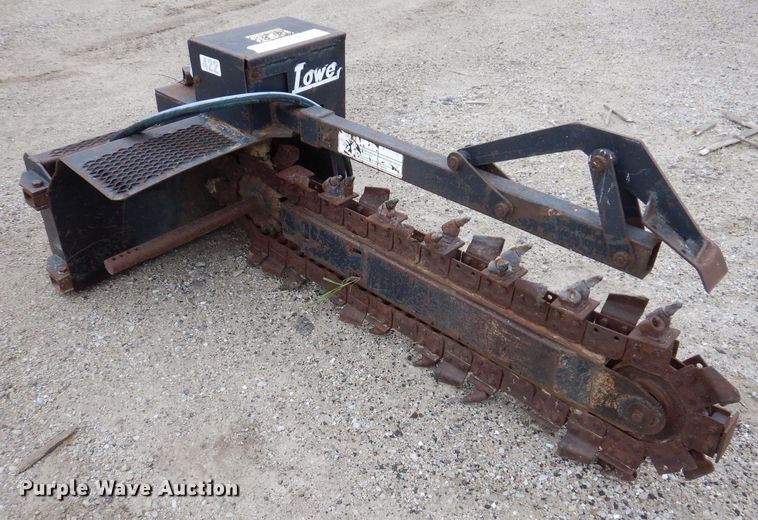 image for item JO9053 Lowe 30CS  skid steer trencher