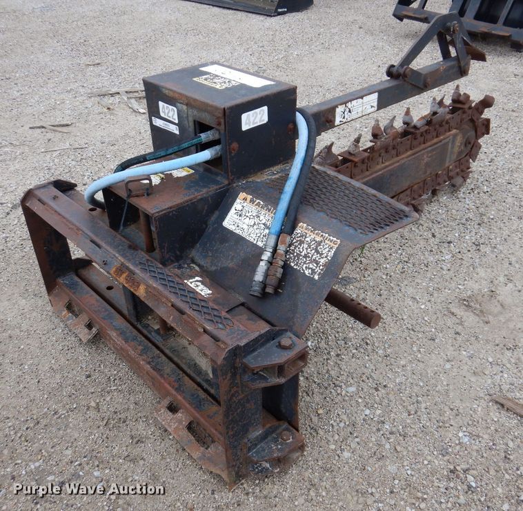 image for item JO9053 Lowe 30CS  skid steer trencher