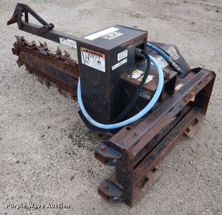 image for item JO9053 Lowe 30CS  skid steer trencher