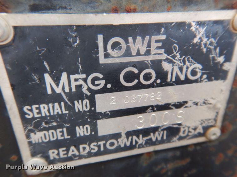 image for item JO9053 Lowe 30CS  skid steer trencher