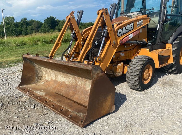 image for item JU9278 2013 Case 580 Super N  backhoe