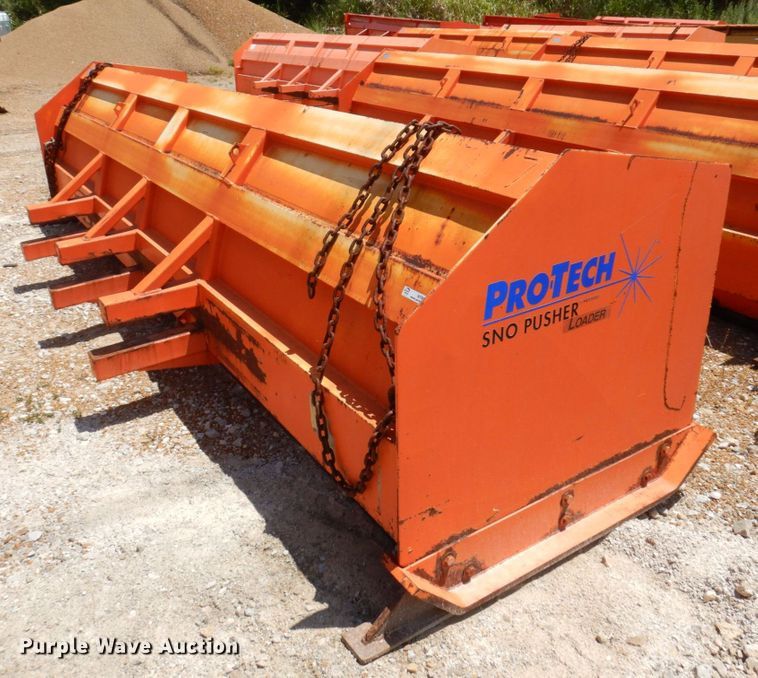 image for item KF9664 Pro Tech SP16L  wheel loader snow pusher