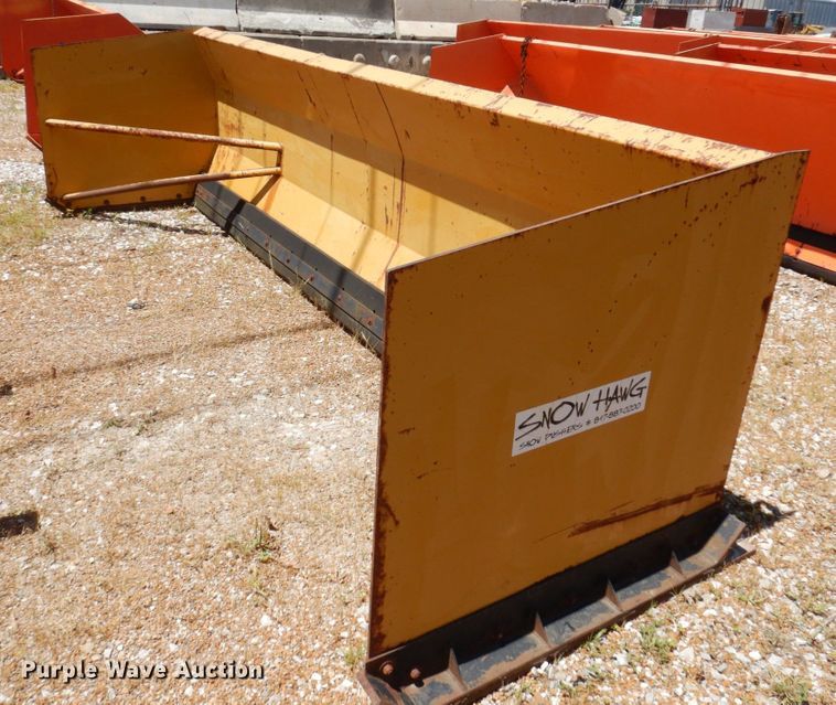 image for item KF9670 Snow Hawg  wheel loader snow pusher