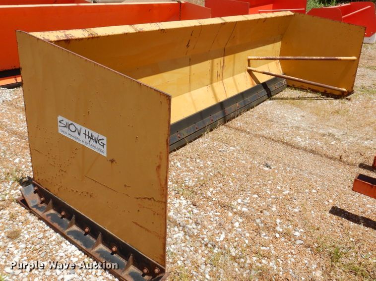 image for item KF9670 Snow Hawg  wheel loader snow pusher