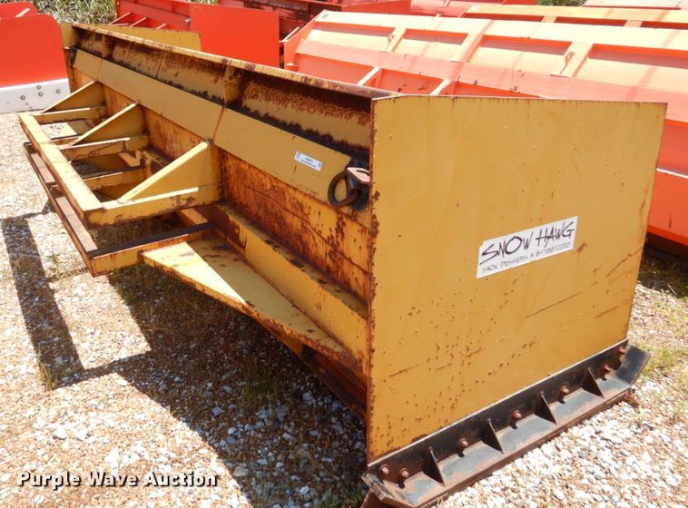 image for item KF9670 Snow Hawg  wheel loader snow pusher