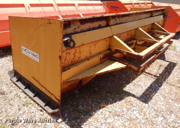 image for item KF9670 Snow Hawg  wheel loader snow pusher