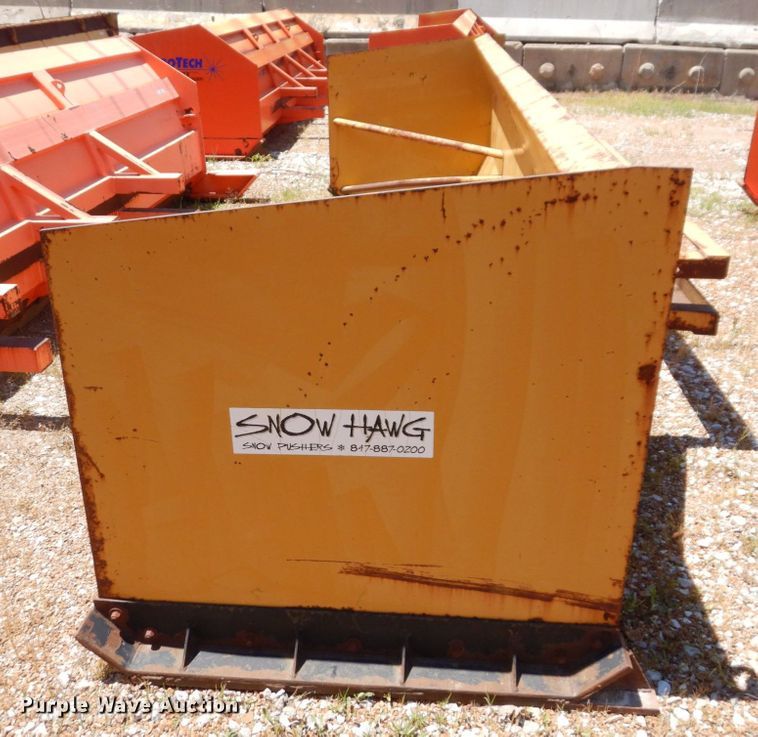 image for item KF9670 Snow Hawg  wheel loader snow pusher