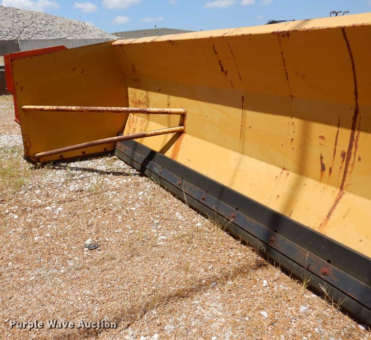 image for item KF9670 Snow Hawg  wheel loader snow pusher