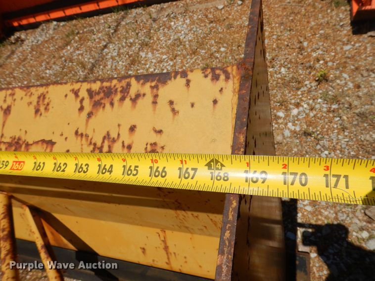 image for item KF9670 Snow Hawg  wheel loader snow pusher