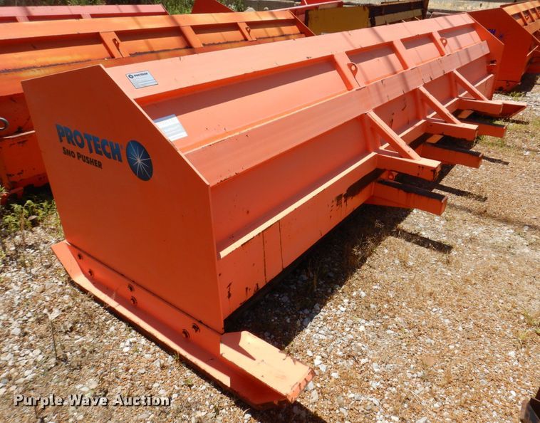 image for item KF9673 Pro Tech SP16L  wheel loader snow pusher