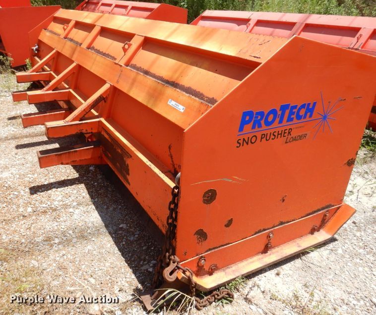 image for item KF9674 Pro Tech SP14L  wheel loader snow pusher