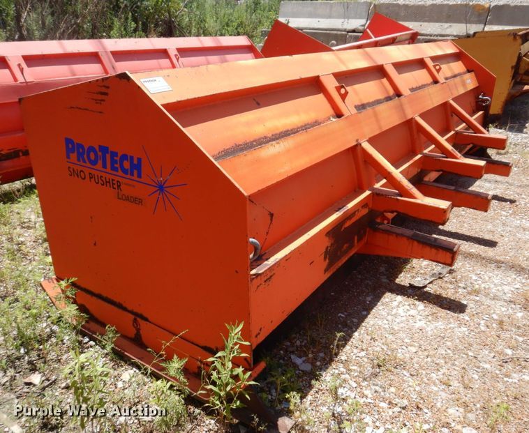 image for item KF9674 Pro Tech SP14L  wheel loader snow pusher