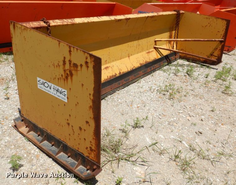 image for item KF9675 Snow Hawg  wheel loader snow pusher