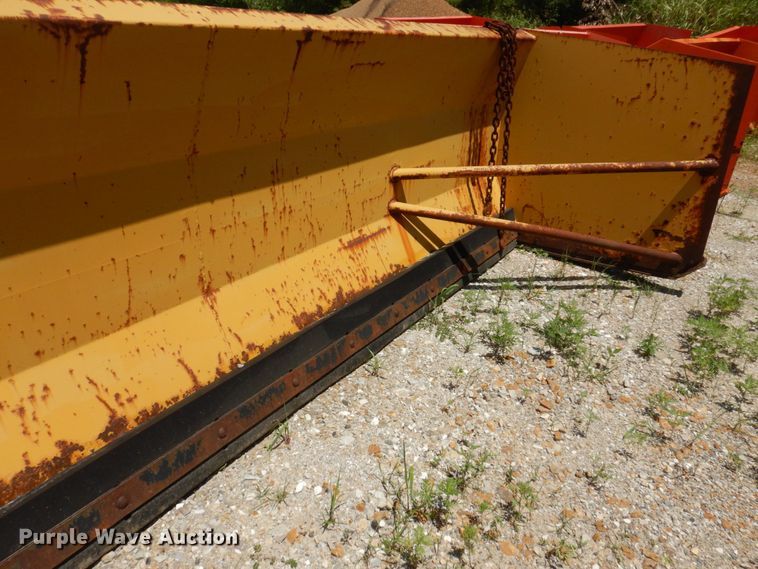 image for item KF9675 Snow Hawg  wheel loader snow pusher