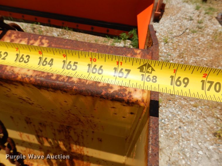 image for item KF9675 Snow Hawg  wheel loader snow pusher