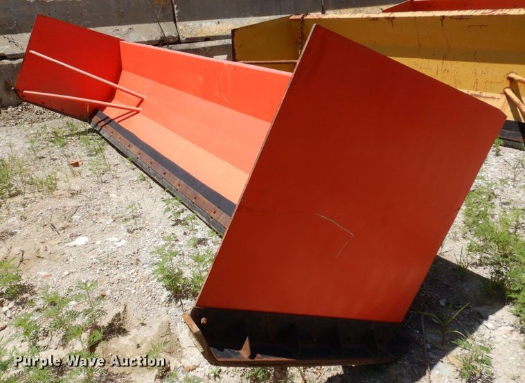 image for item KF9676 Wheel loader snow pusher