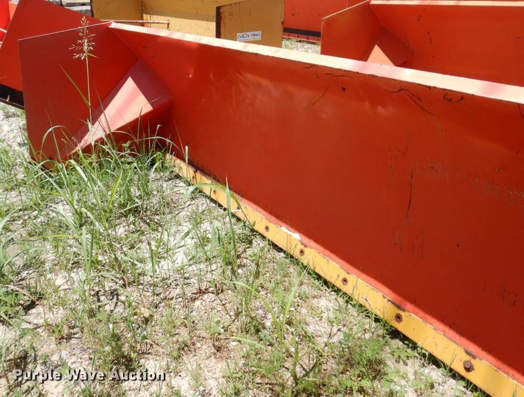 image for item KF9677 Wheel loader snow pusher