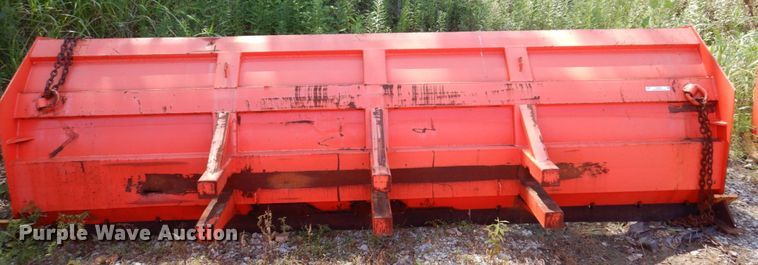 image for item KF9678 Wheel loader snow pusher