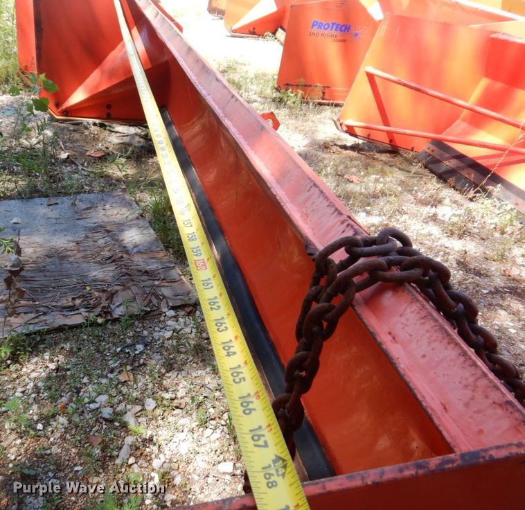 image for item KF9678 Wheel loader snow pusher