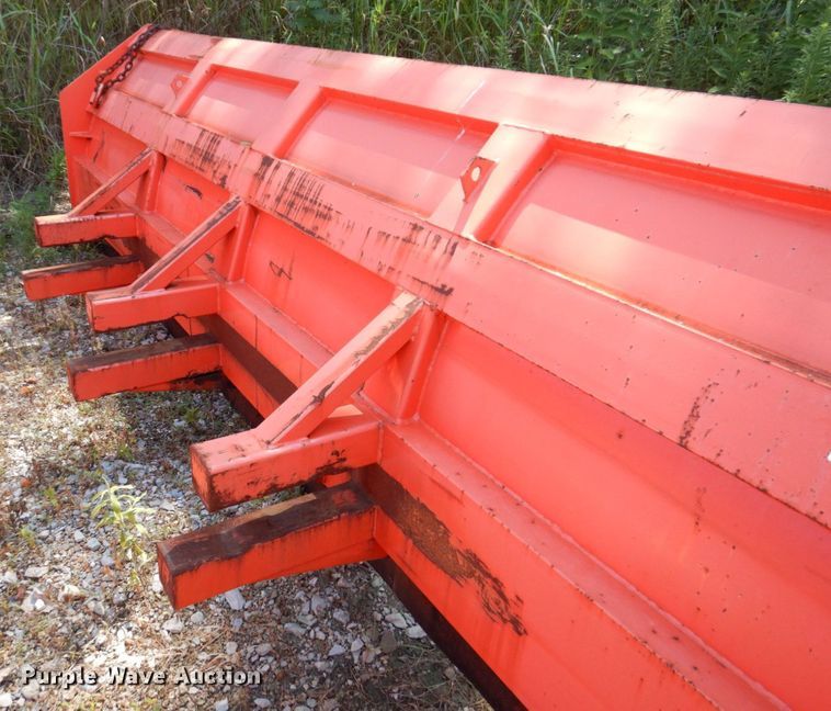 image for item KF9678 Wheel loader snow pusher