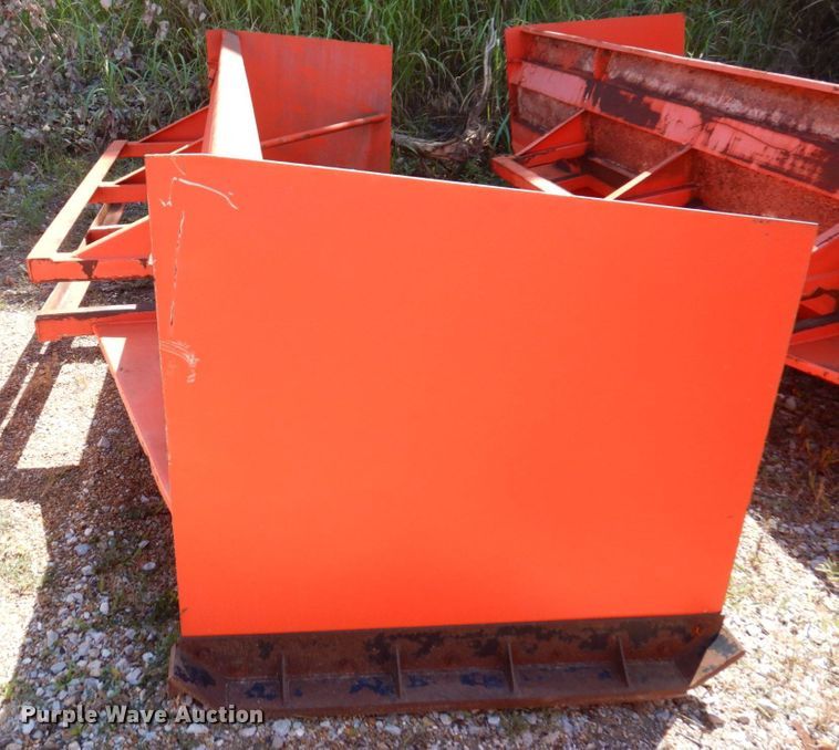 image for item KF9680 Wheel loader snow pusher