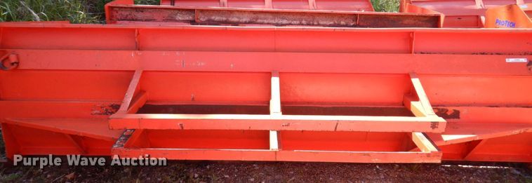 image for item KF9680 Wheel loader snow pusher