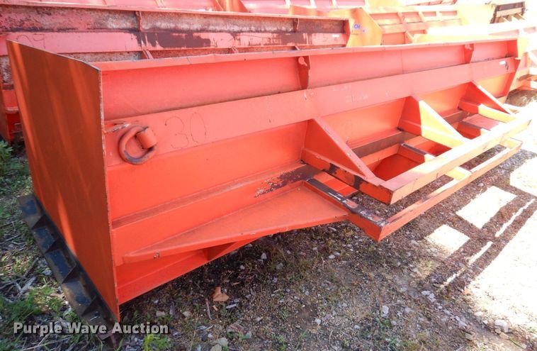 image for item KF9680 Wheel loader snow pusher