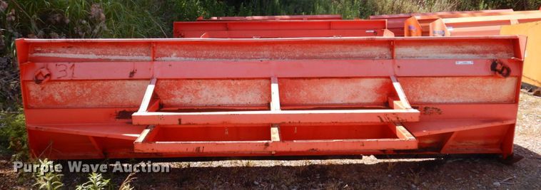 image for item KF9682 Wheel loader snow pusher