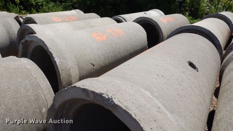 image for item KF9686 (10) concrete culverts