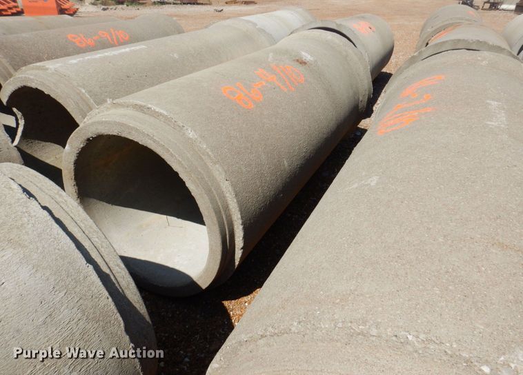 image for item KF9686 (10) concrete culverts
