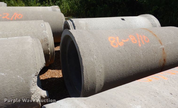 image for item KF9686 (10) concrete culverts