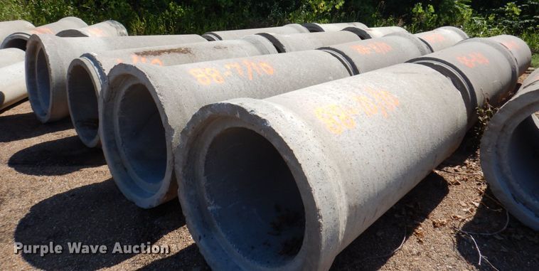 image for item KF9688 (10) concrete culverts