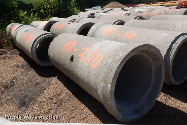 image for item KF9688 (10) concrete culverts
