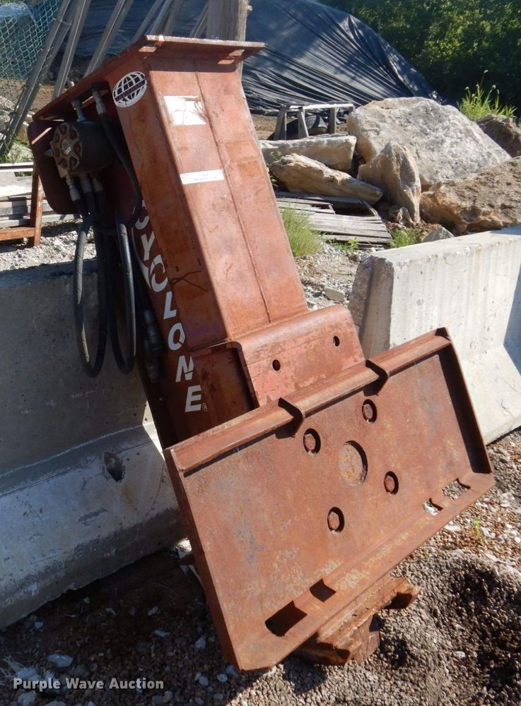 image for item KF9696 Cyclone SW-3500  skid steer drop hammer