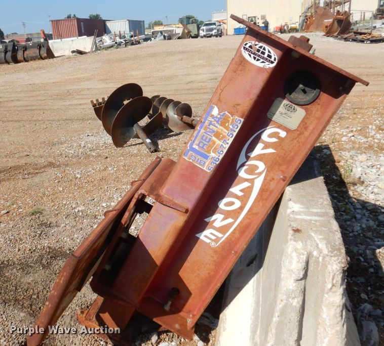 image for item KF9696 Cyclone SW-3500  skid steer drop hammer