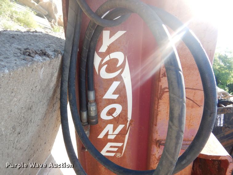 image for item KF9696 Cyclone SW-3500  skid steer drop hammer