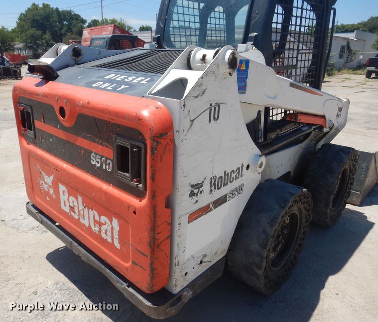 image for item KI9353 2016 Bobcat S510  skid steer loader