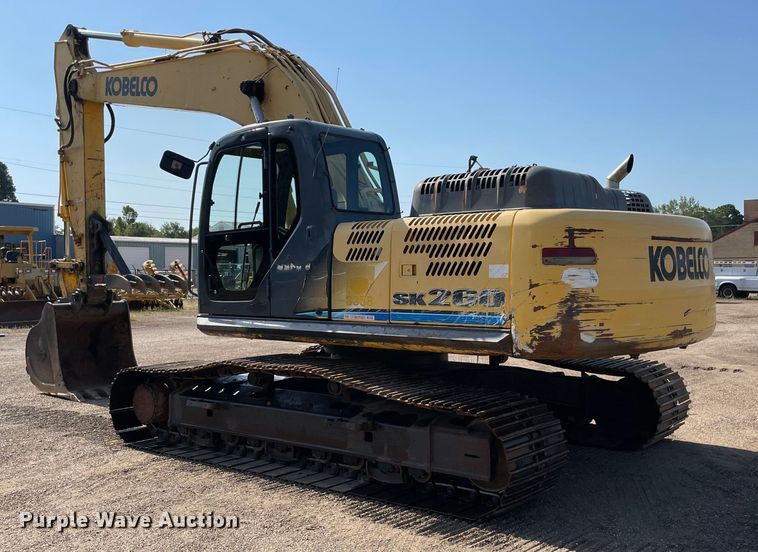 image for item KJ9730 2010 Kobelco SK260-8  excavator