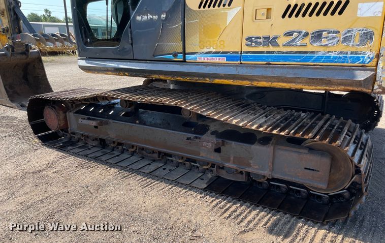 image for item KJ9730 2010 Kobelco SK260-8  excavator