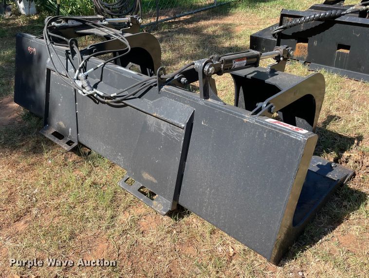 image for item KJ9743 Stout 84-FB-D  84" W skid steer grapple bucket