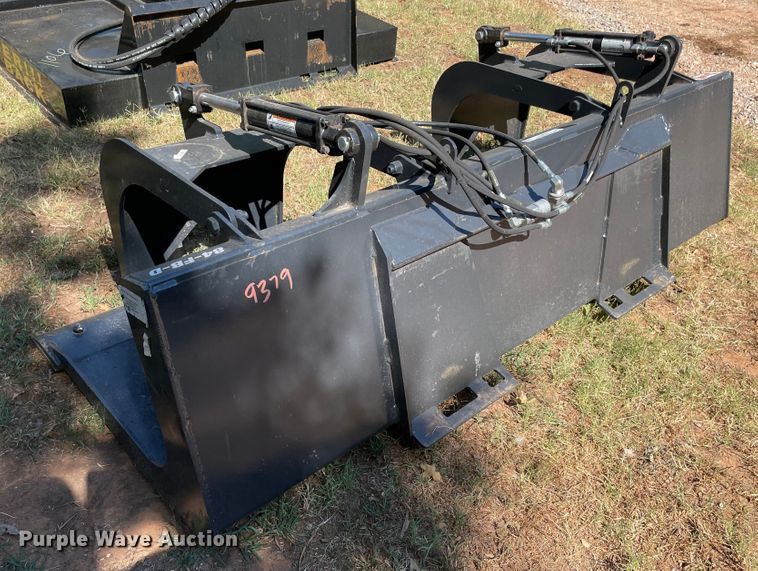 image for item KJ9743 Stout 84-FB-D  84" W skid steer grapple bucket