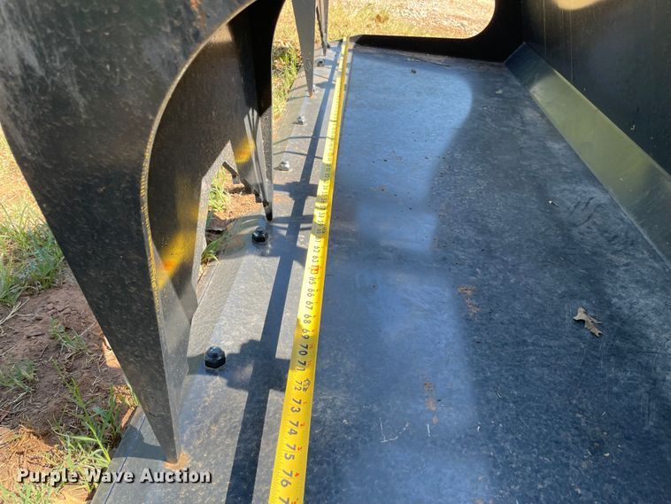 image for item KJ9743 Stout 84-FB-D  84" W skid steer grapple bucket