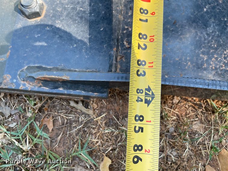 image for item KJ9743 Stout 84-FB-D  84" W skid steer grapple bucket