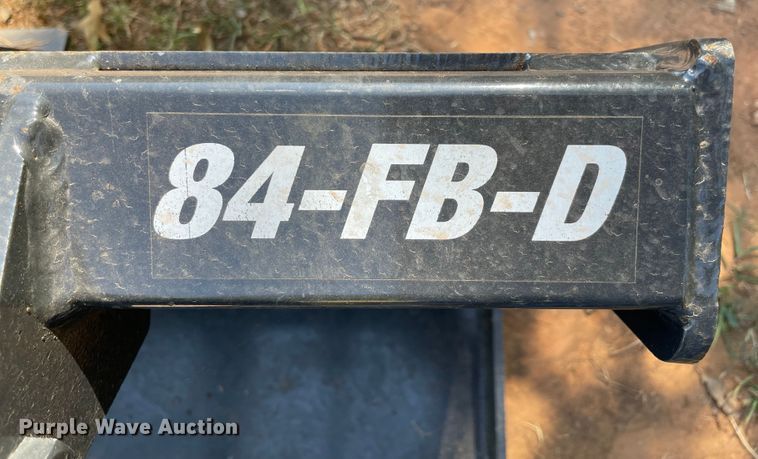 image for item KJ9743 Stout 84-FB-D  84" W skid steer grapple bucket