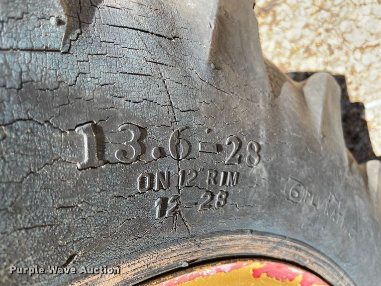 image for item KJ9782 Ford 4000  backhoe